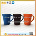 Whole cheap colors ceramic mug coffee tea drinking cup for gift promotion